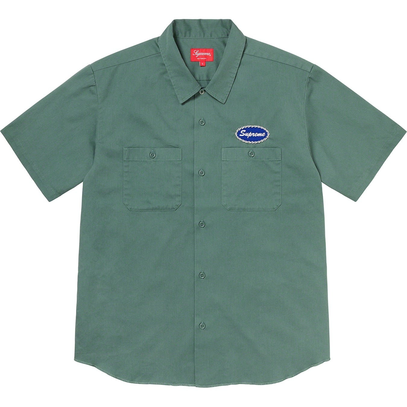 Studded Patch S/S Work Shirt view 8